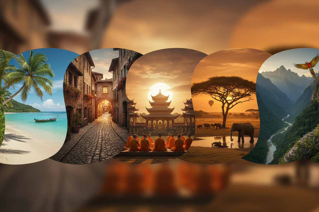 Wandering Travel World Hero Banner